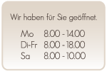Adresse - Info Box